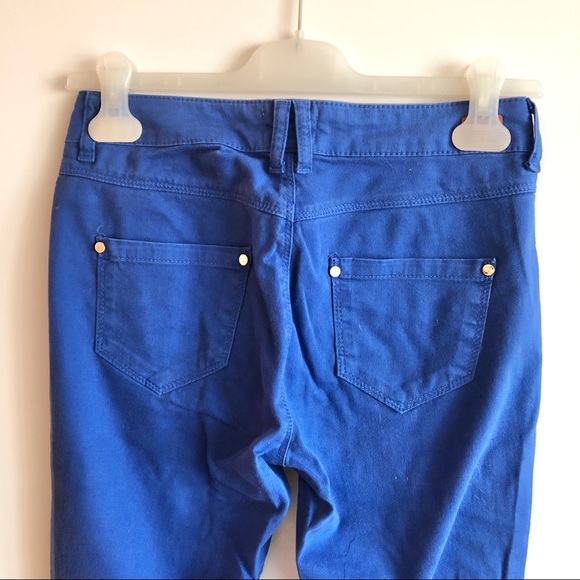 TRUCCO ROYAL BLUE DENIM JEANS - Picture 6 of 10